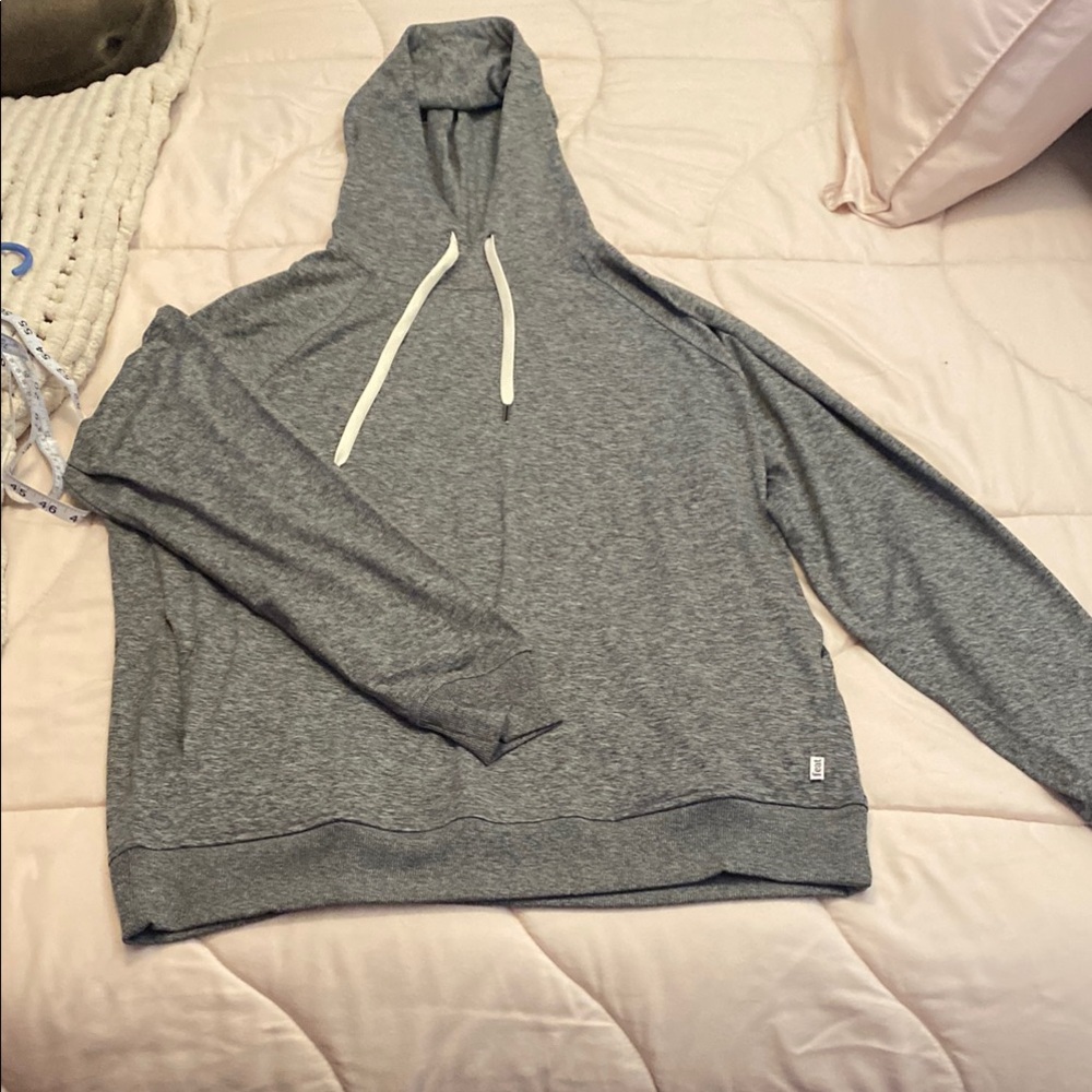 FEAT Gray Hoodie Sweater